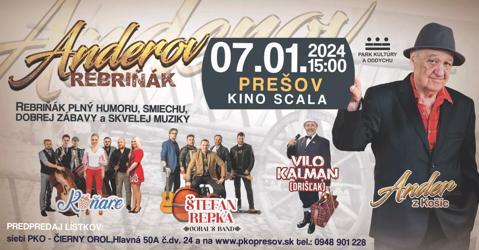 ANDER Z KOŠÍC a jeho hostia