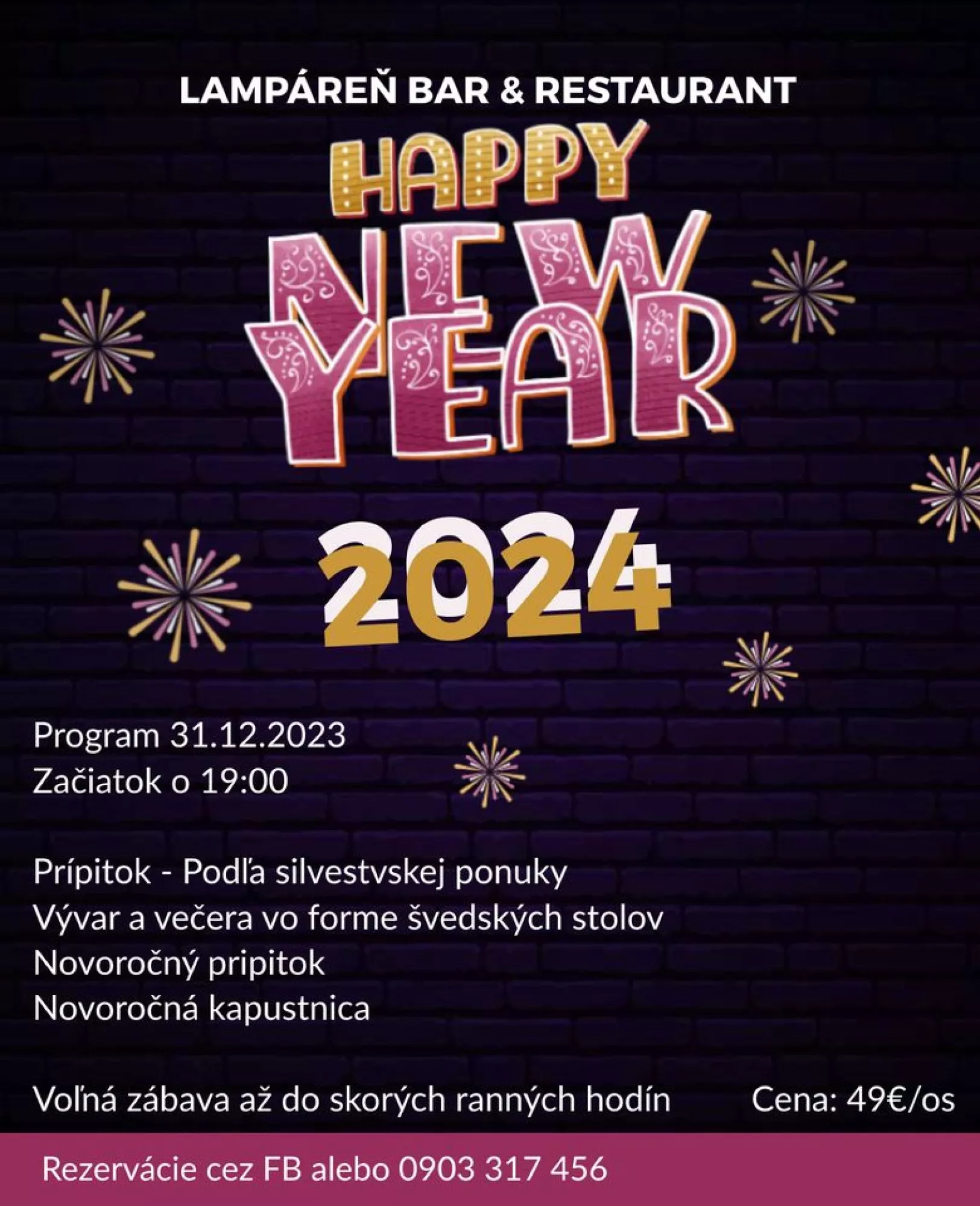 Nový Rok v Lampárni