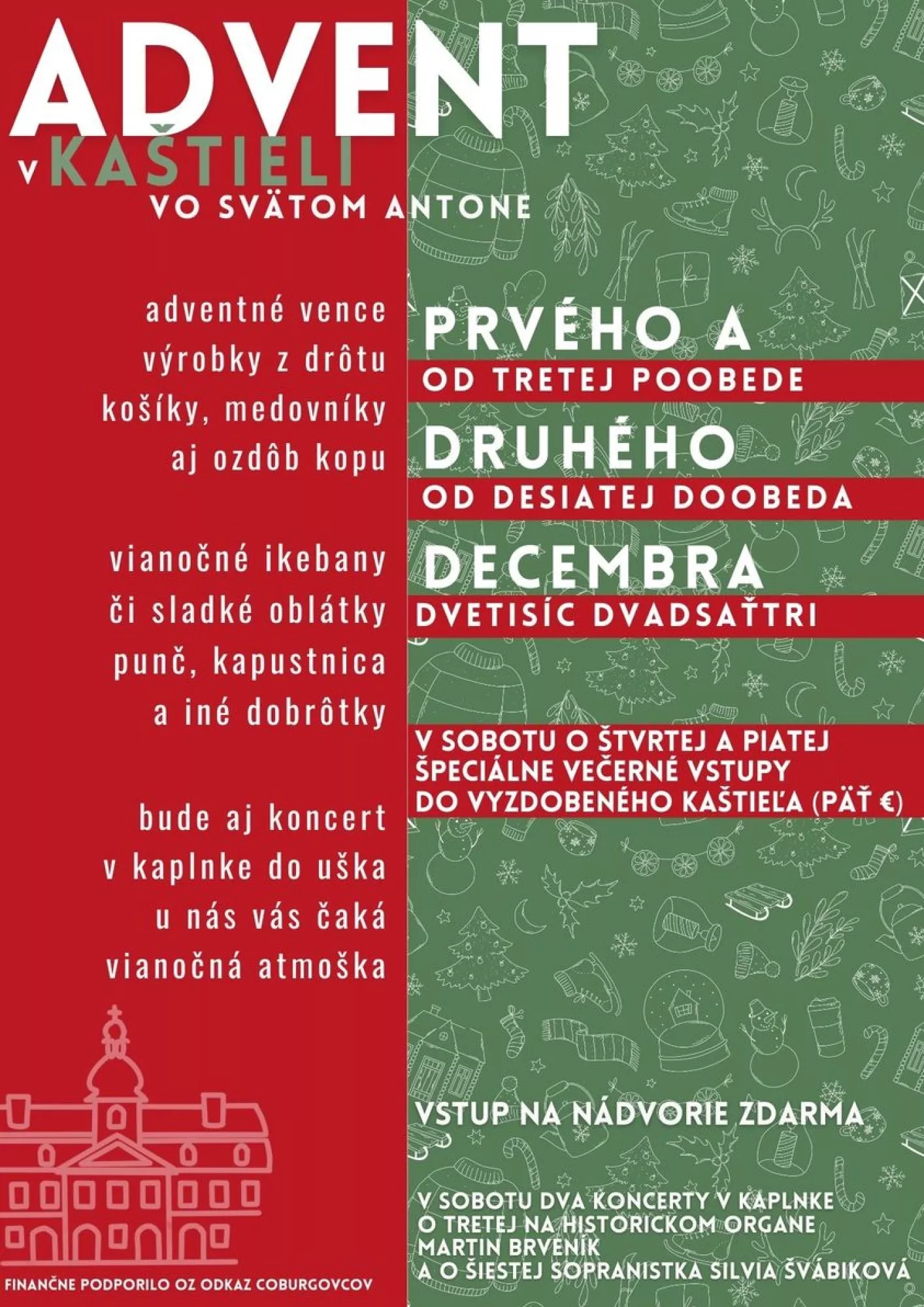 Advent v kaštieli vo Svätom Antone