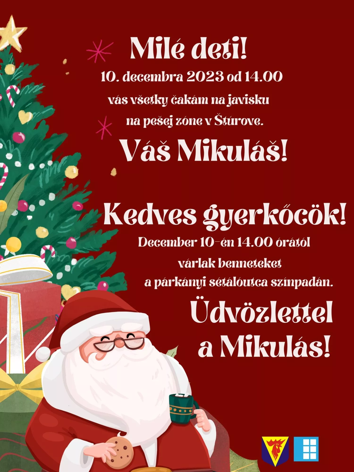 Mikuláš na pešej zóne