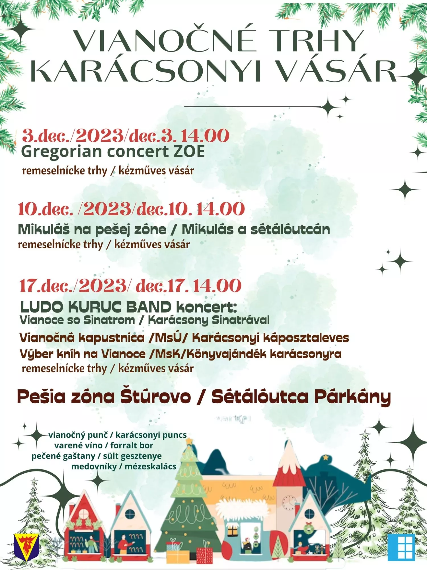 Mikuláš na pešej zóne