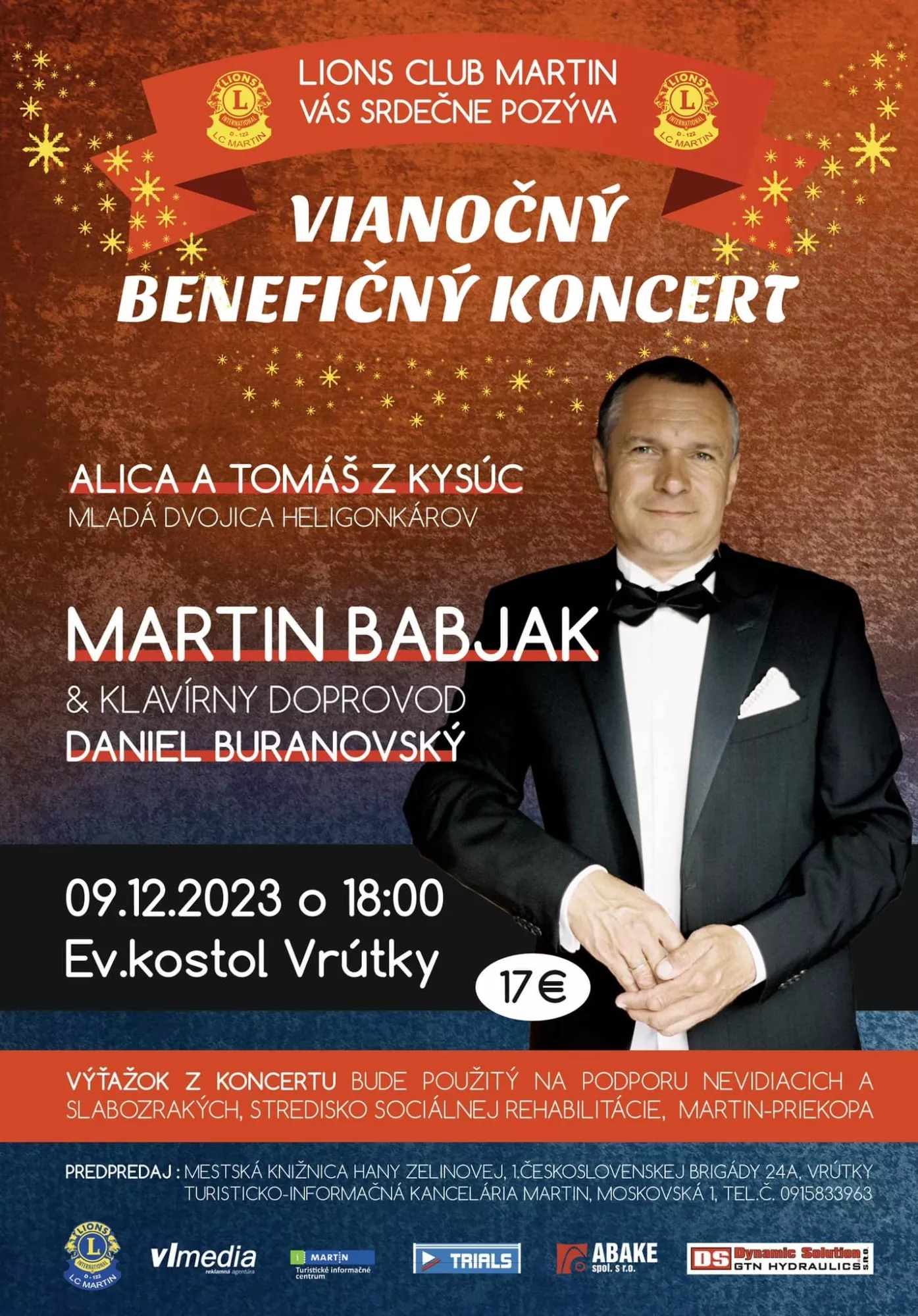 Vianočný benefičný koncert