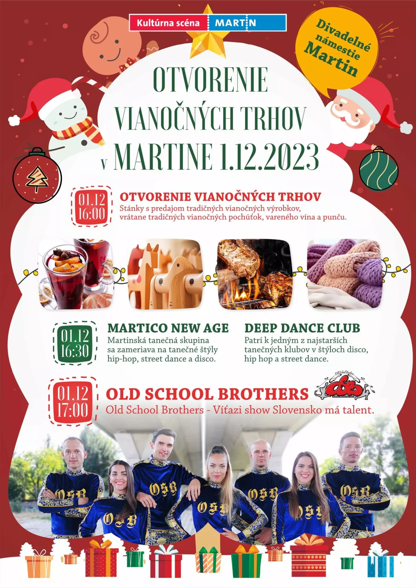 Otvorenie vianočných trhov