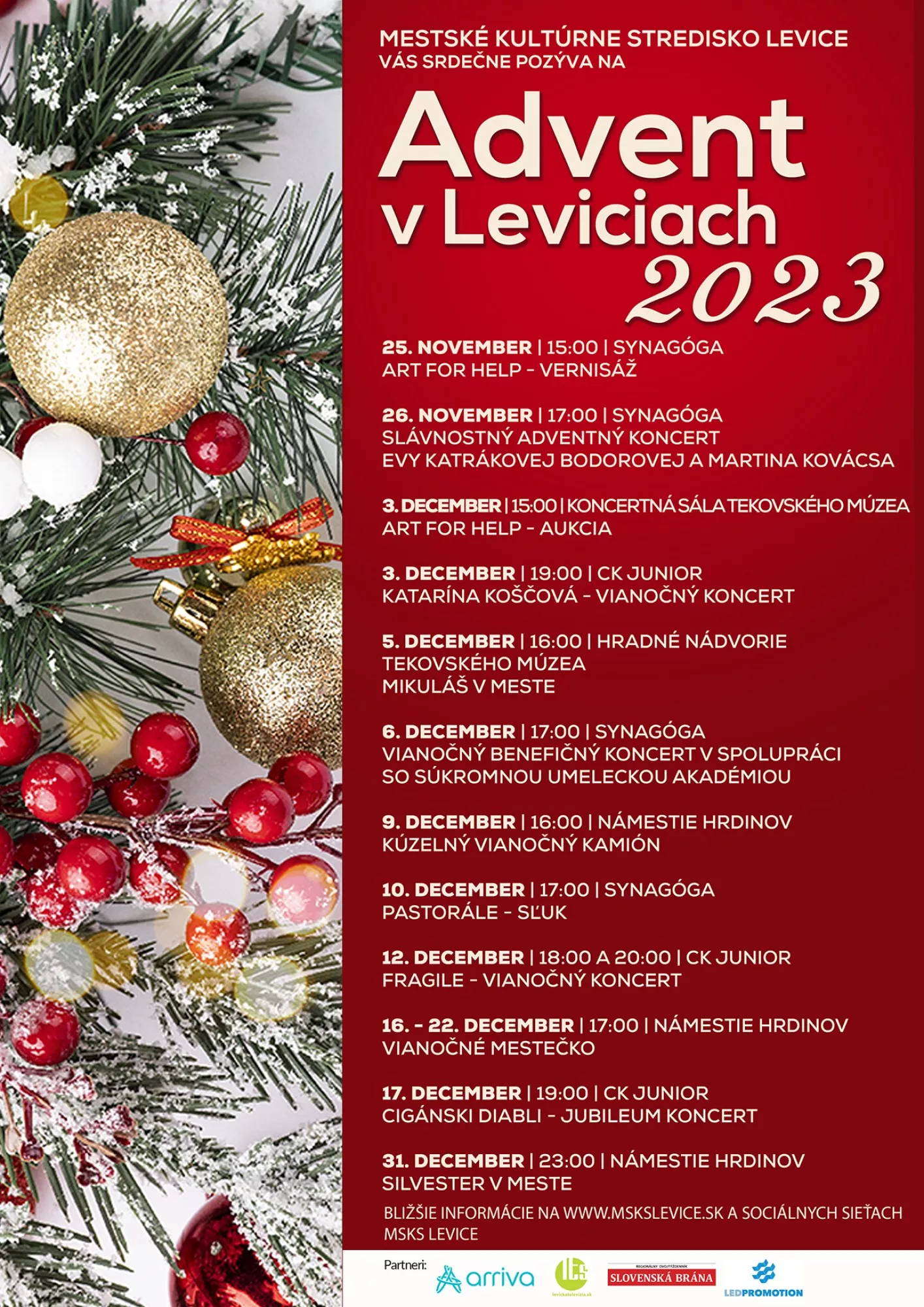 Advent v Leviciach 2023