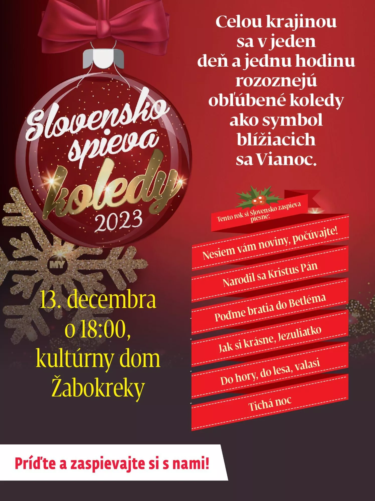 Slovensko spieva koledy 2023