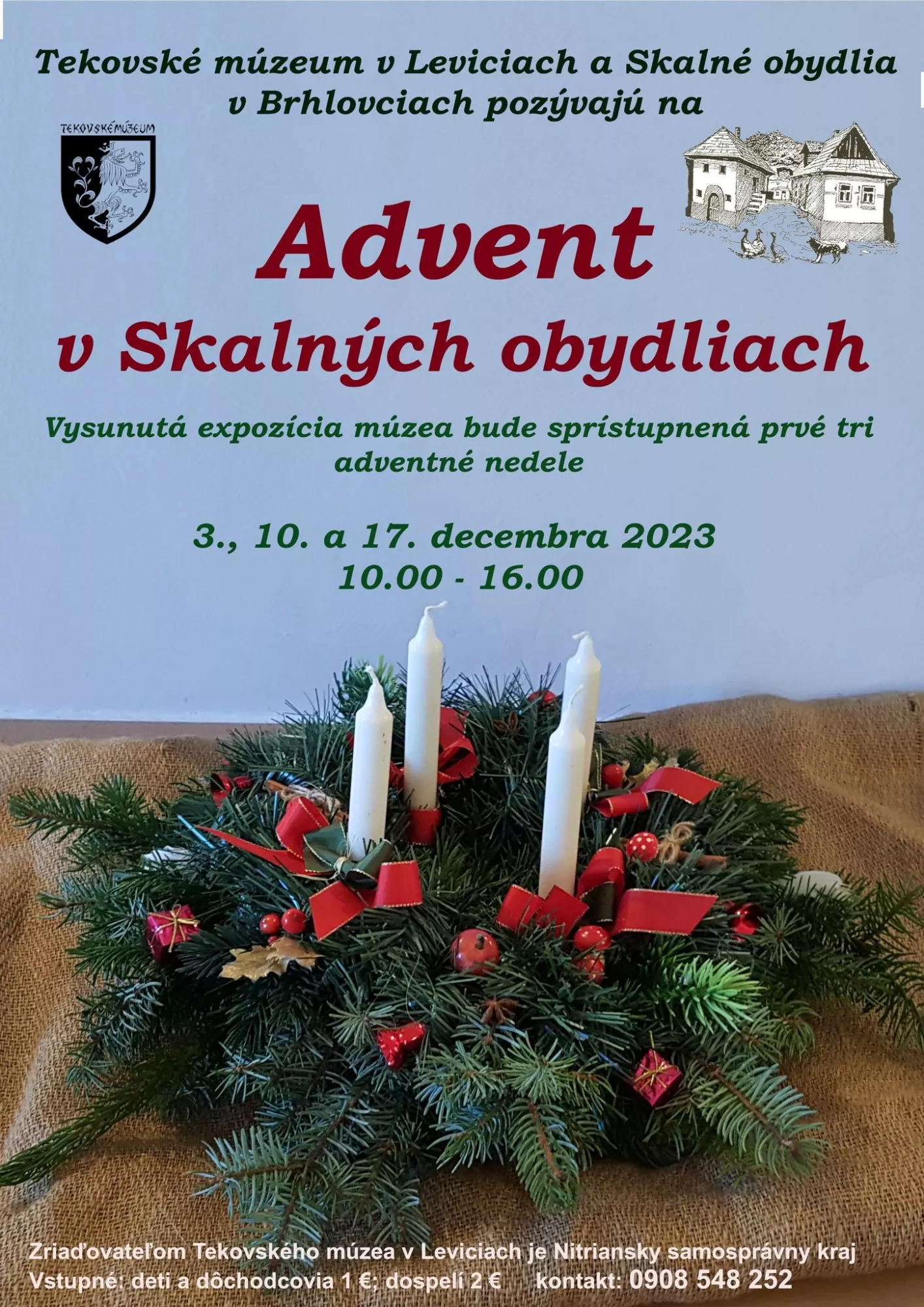 Advent v Skalných obydliach