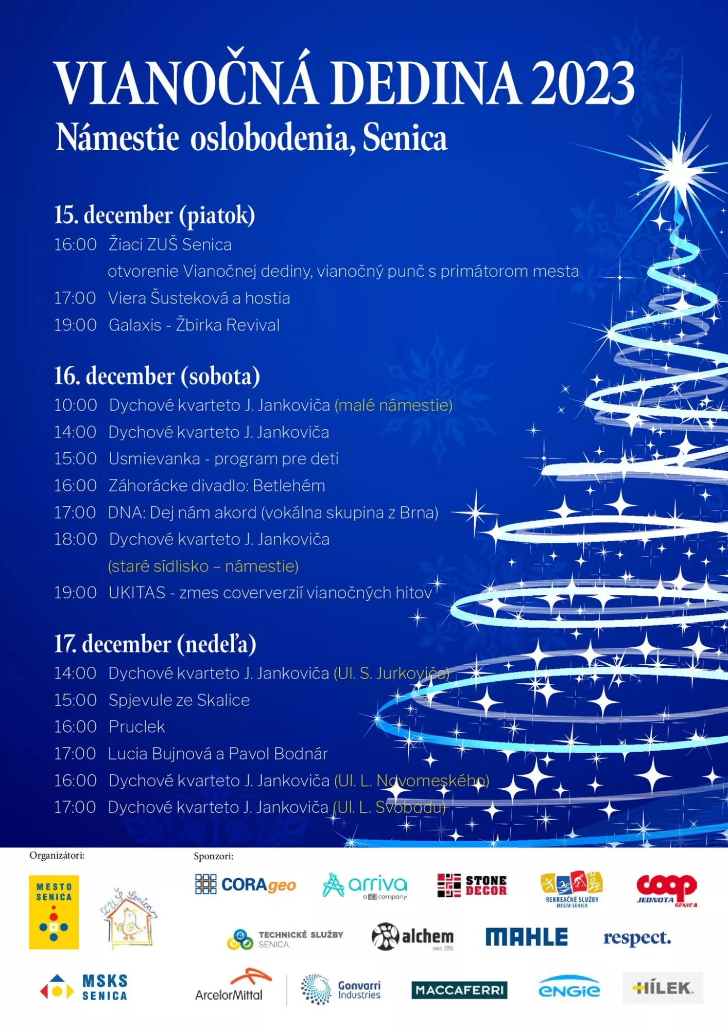 Vianočná dedina 2023