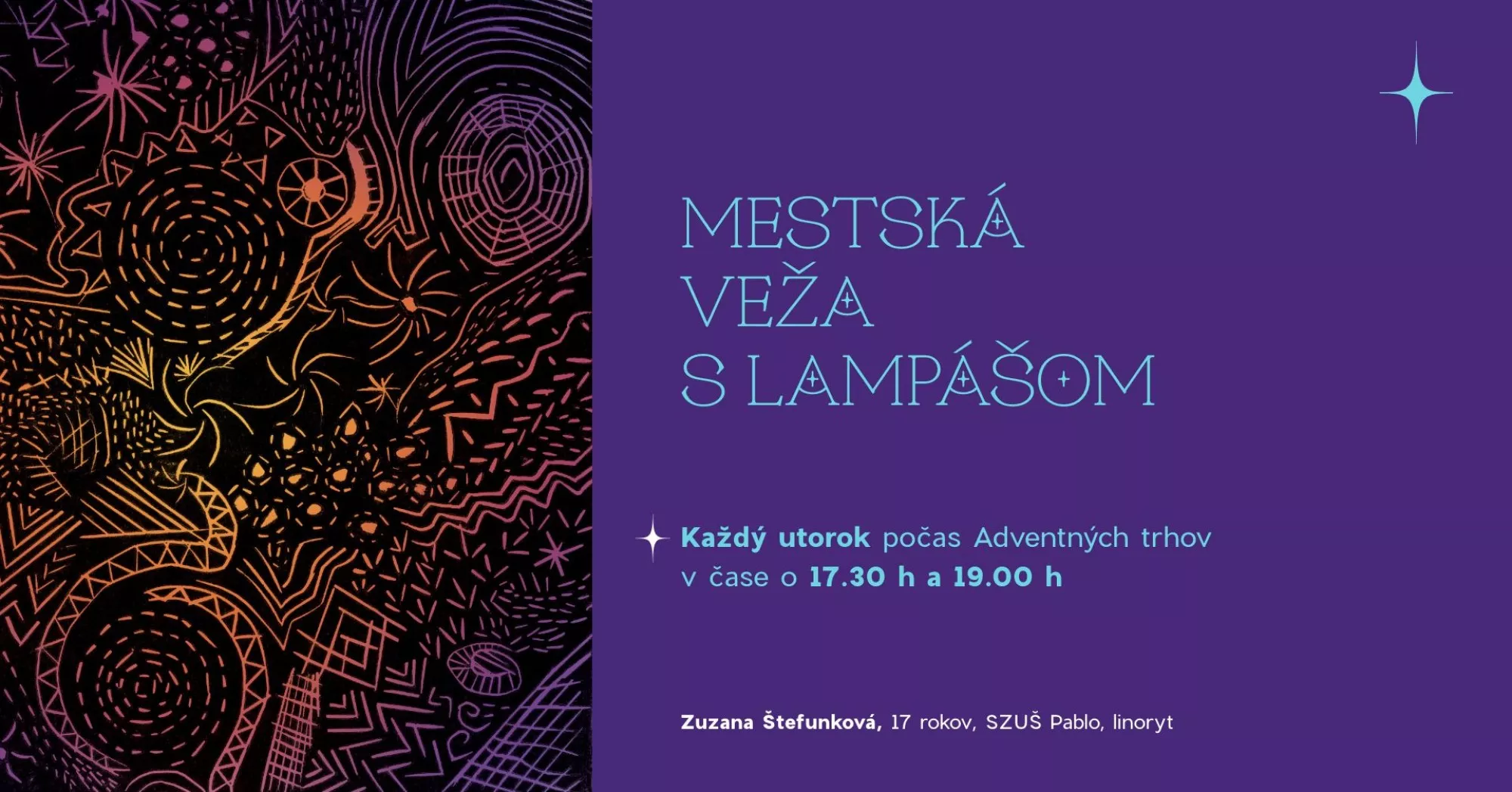 Mestská veža s lampášom