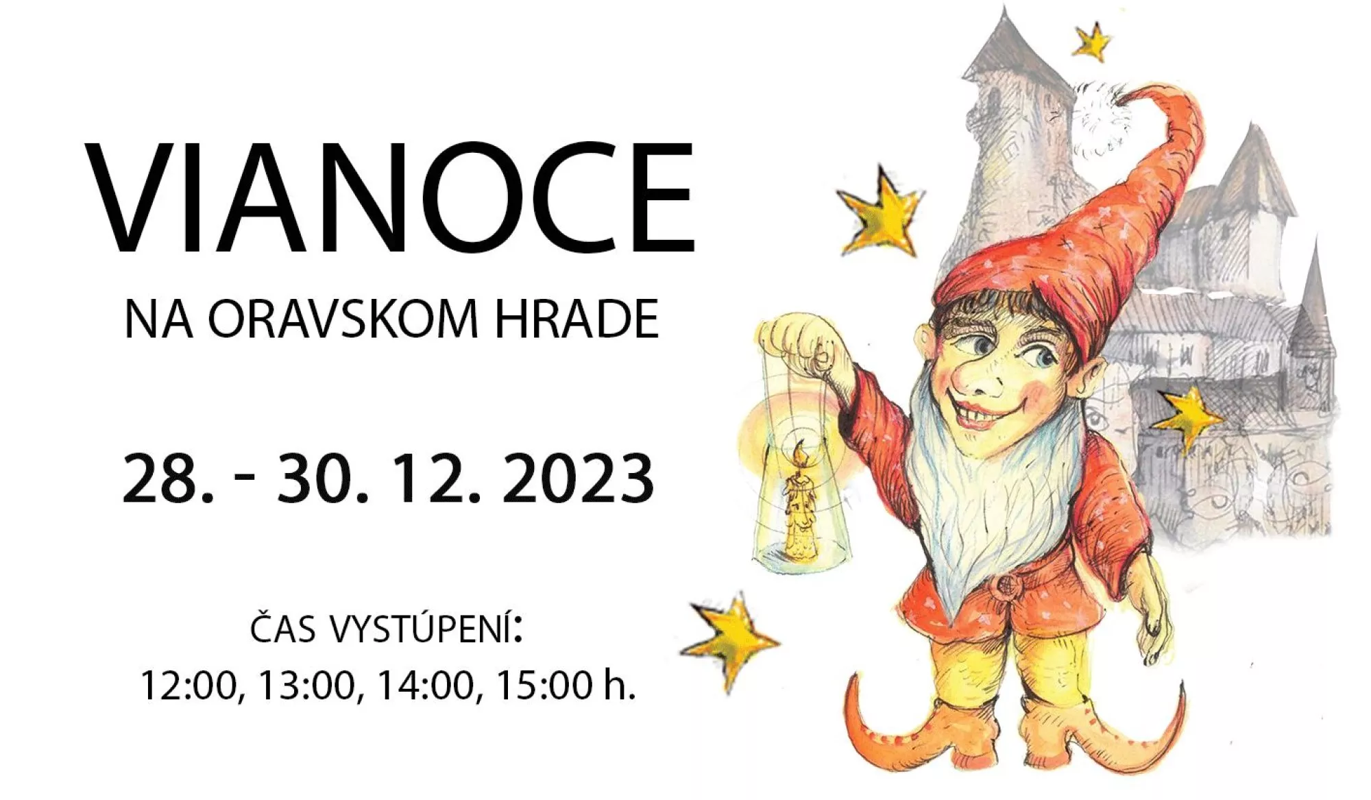 Vianoce na Oravskom hrade