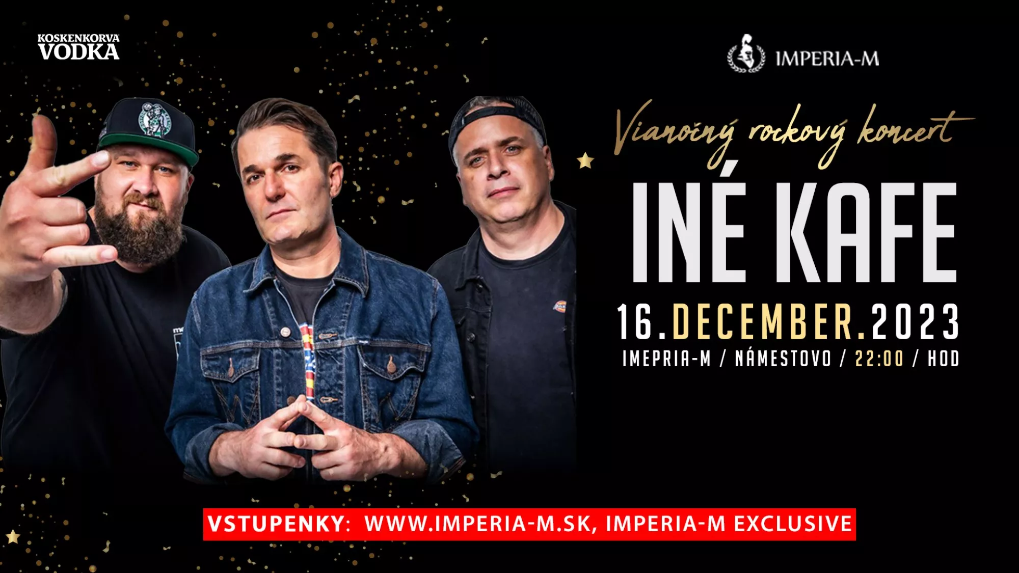 Iné Kafe - Vianočný rockový koncert