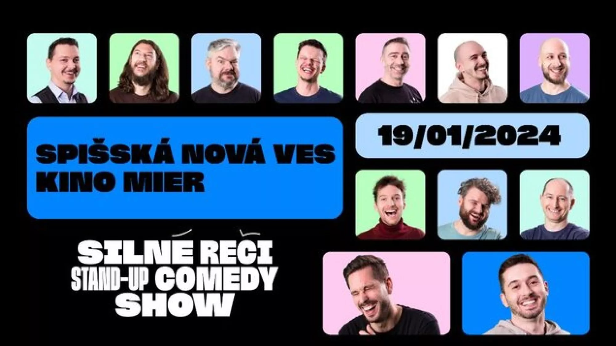 Silné reči stand-up comedy show