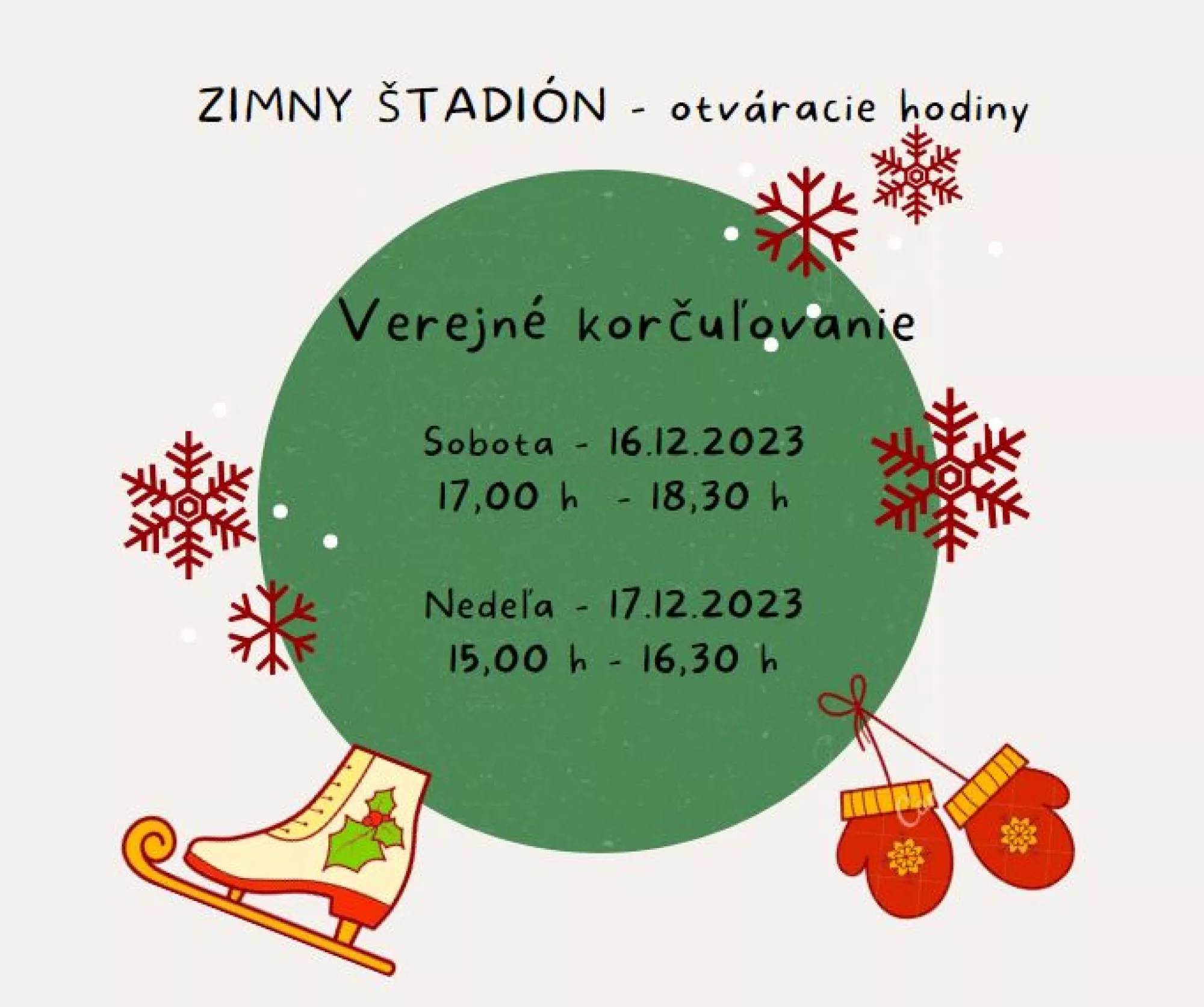 Verejné korčuľovanie