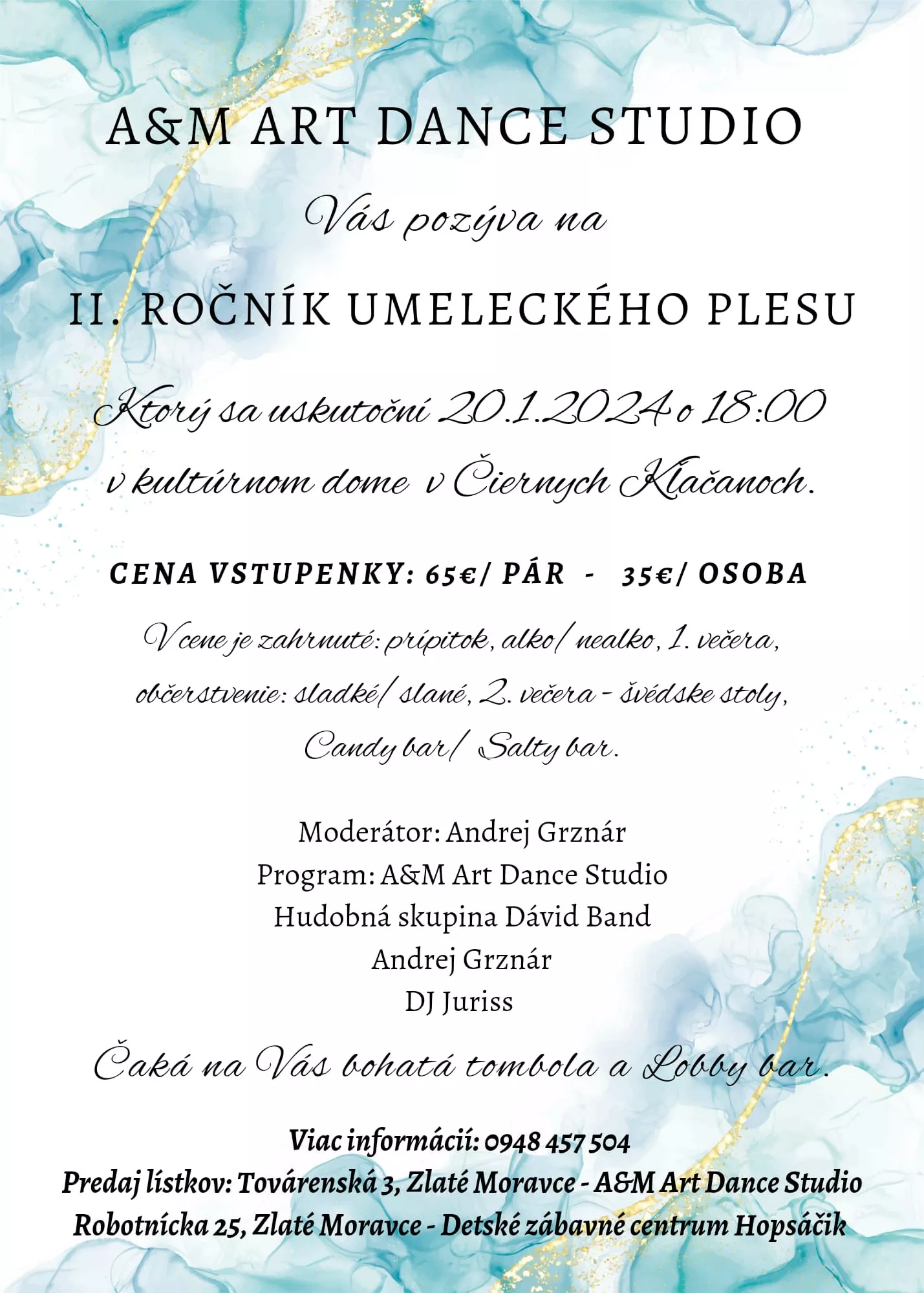 II. ročník umeleckého plesu