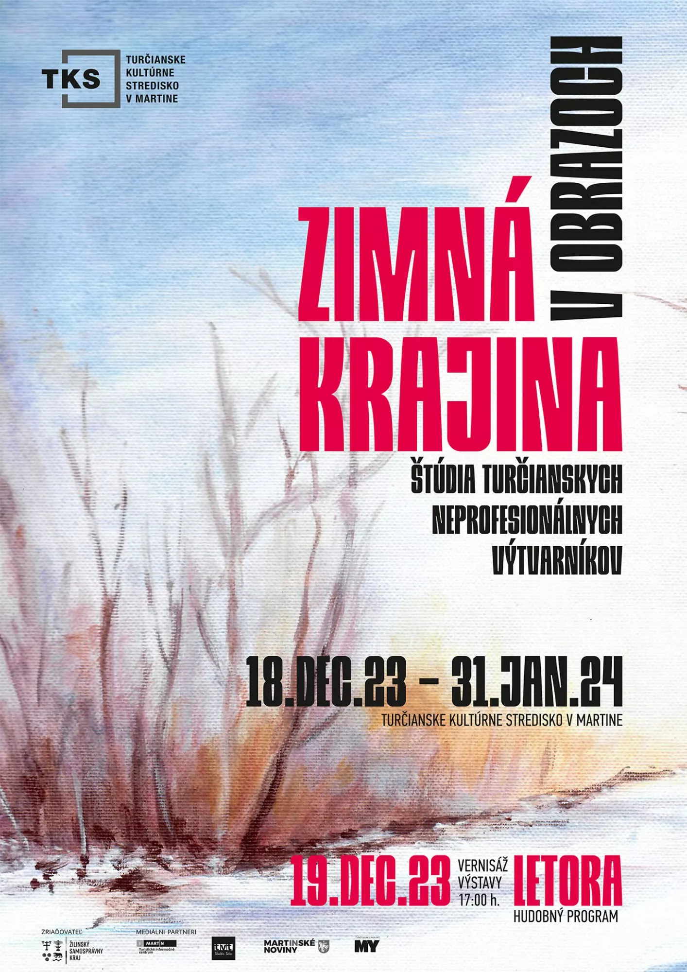 Zimná krajina v obrazoch