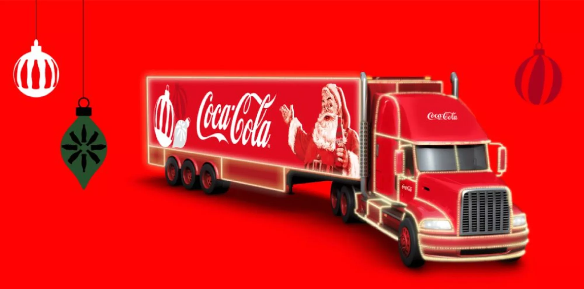 Vianočný kamión Coca-Cola