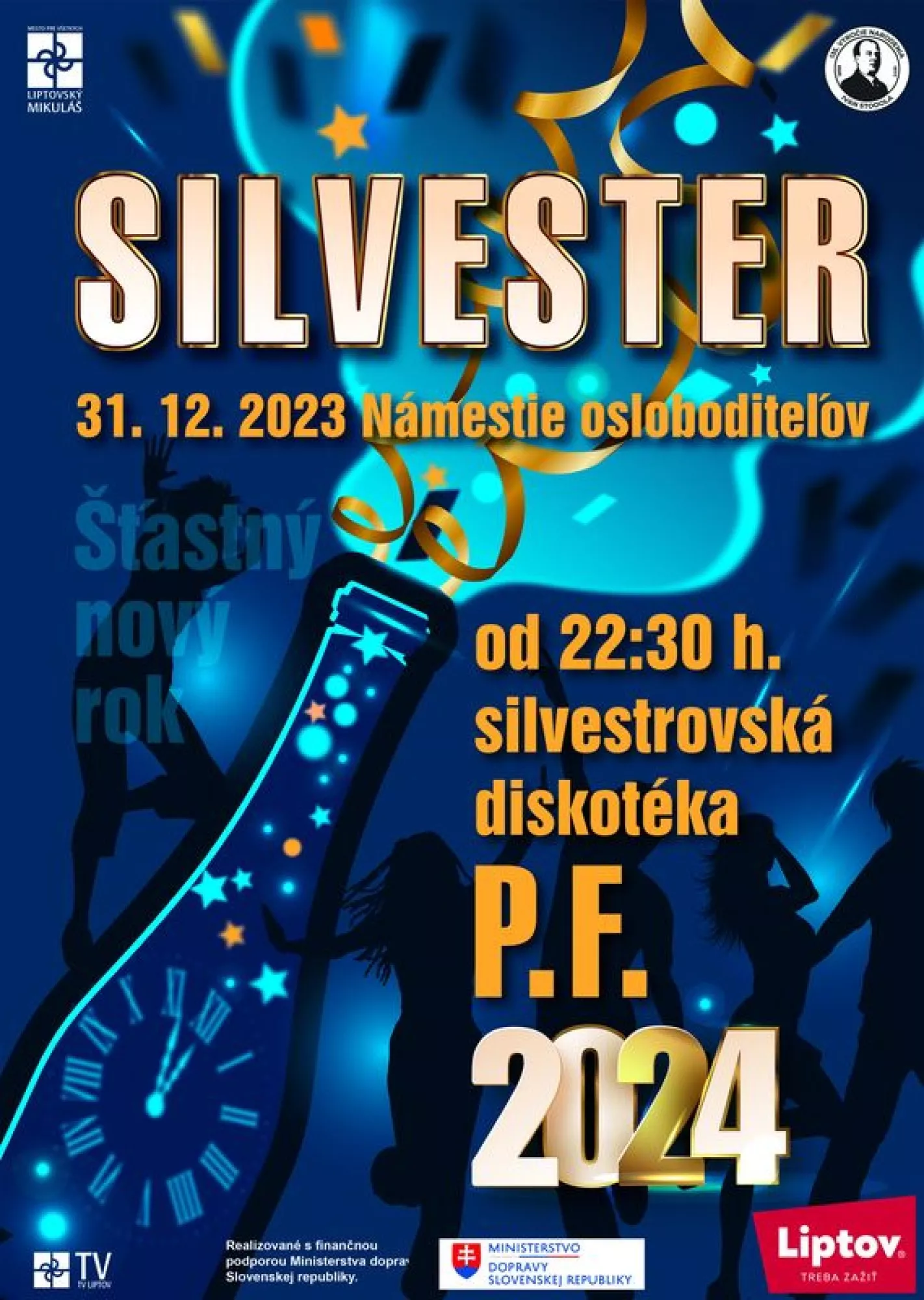 Silvester 2023 v Liptovskom Mikuláši