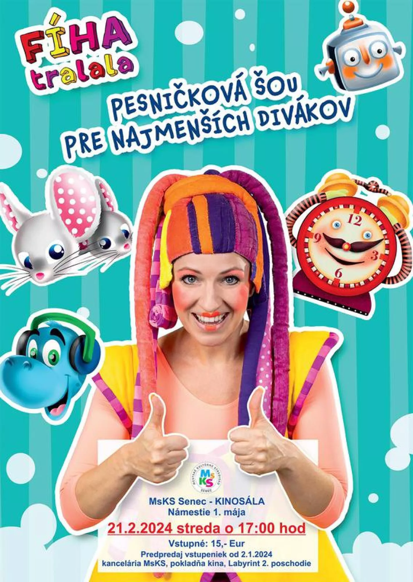 Fíha Tralala - Pesničková šou pre najmenších divákov