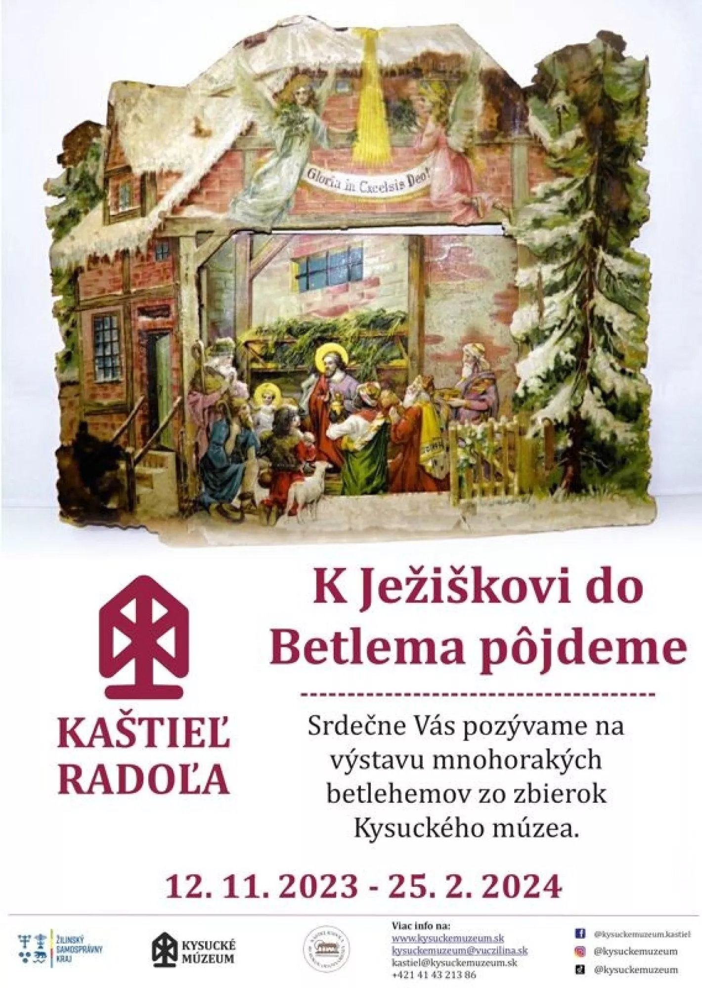 Výstava K Ježiškovi do Betlema pôjdeme...