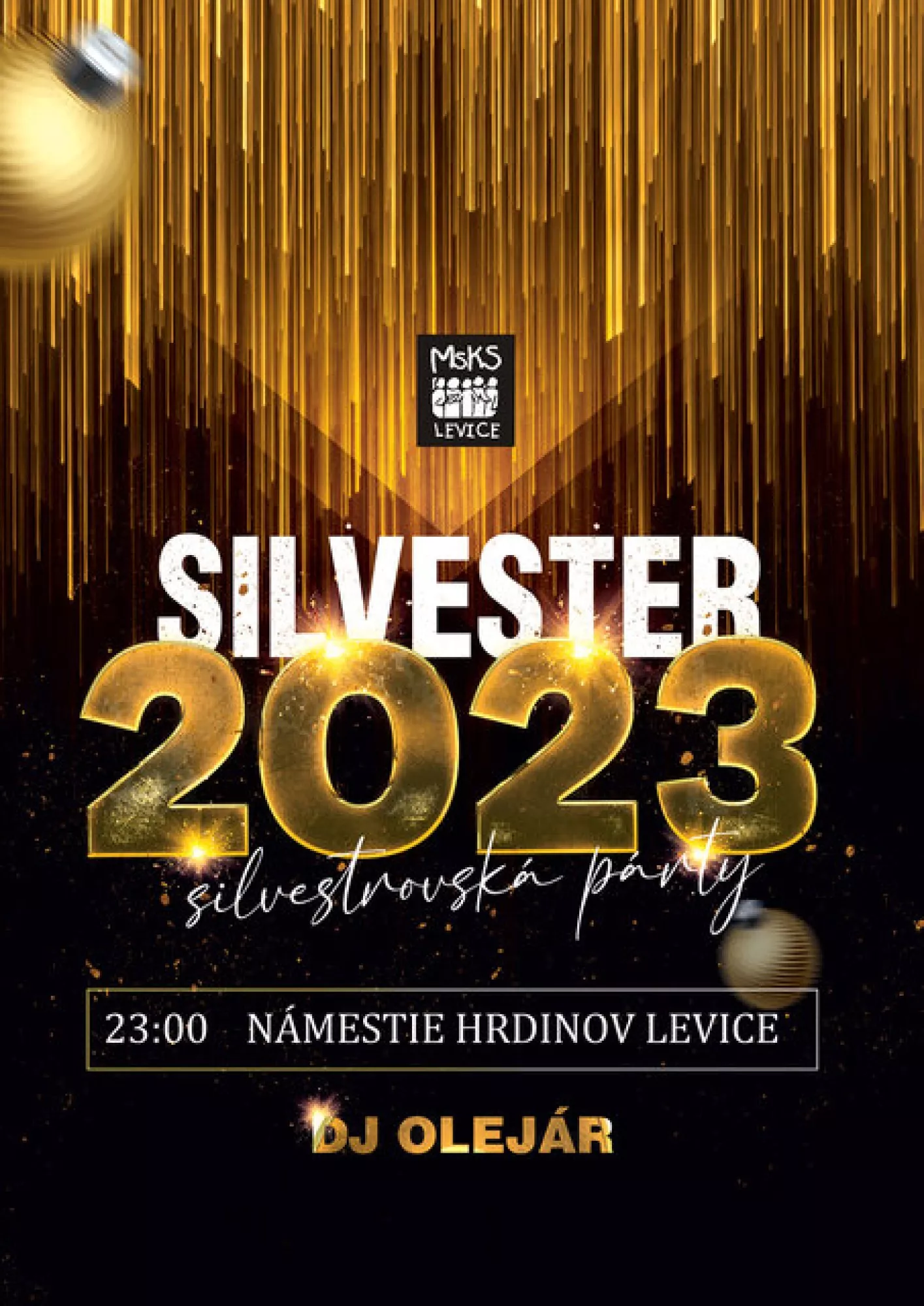Silvester 2023 - DJ Olejár