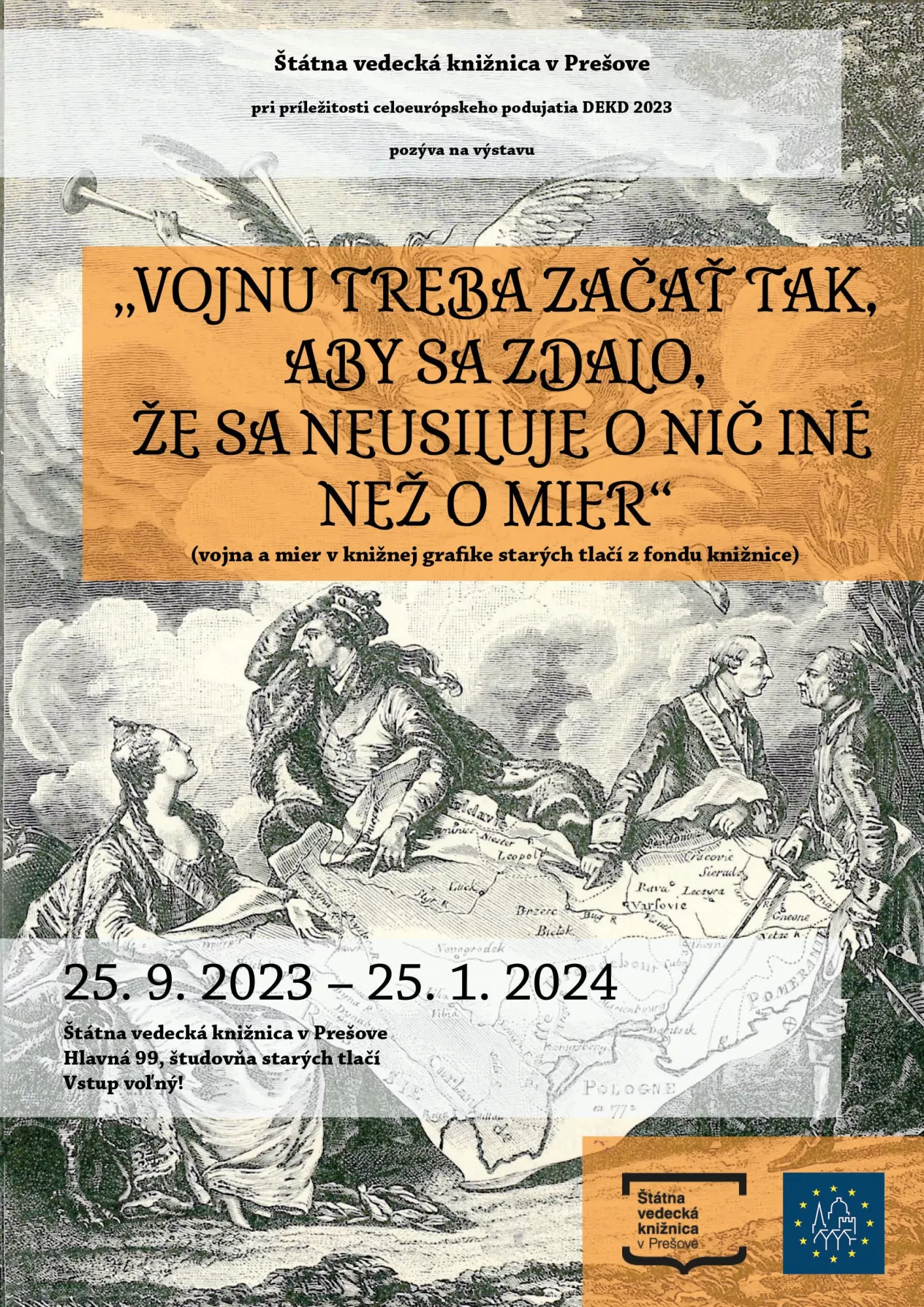 Výstava: Vojna a mier v knižnej grafike