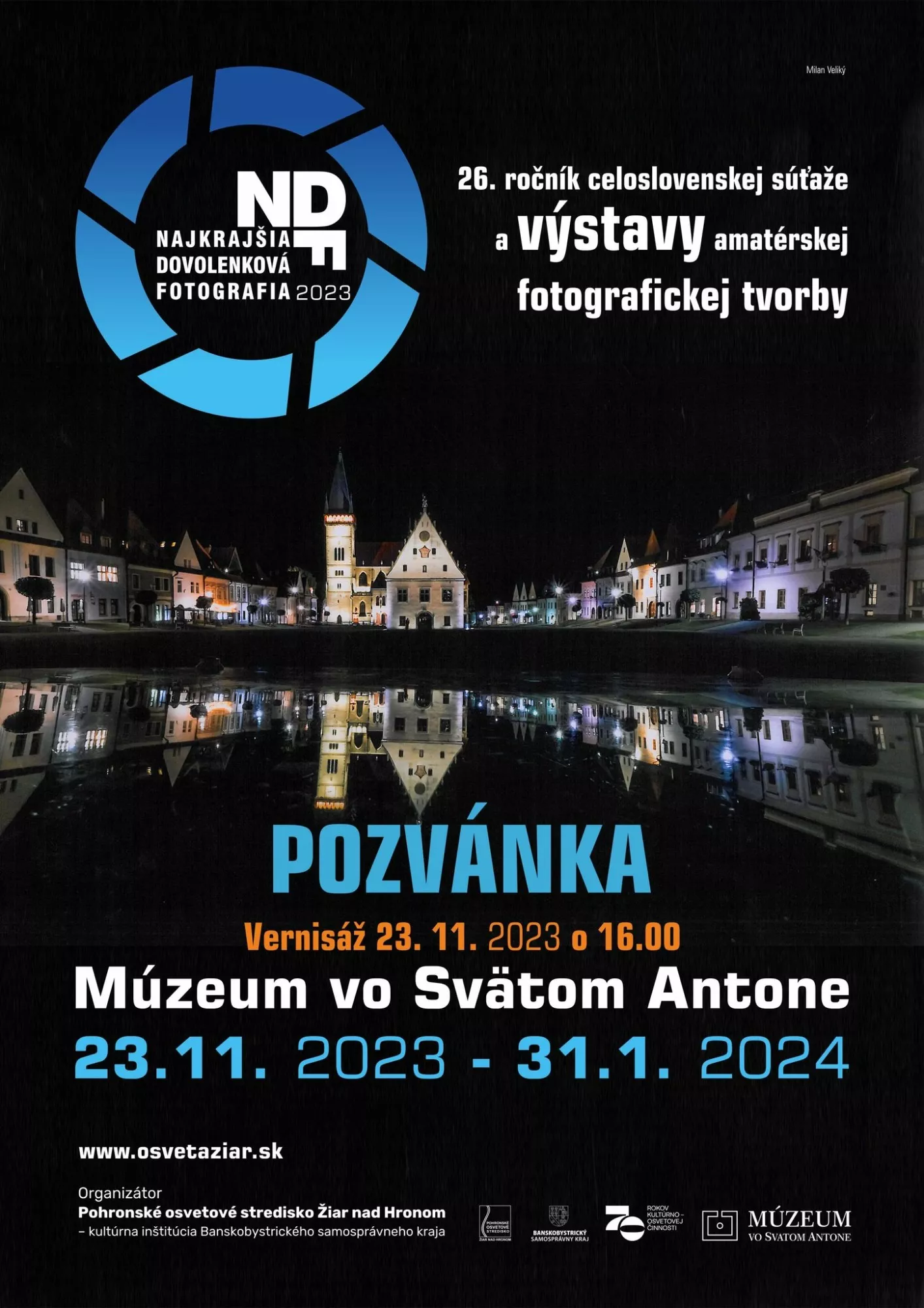 26. ročník celoslovenskej súťaže a výstavy amatérskej fotografickej tvorby