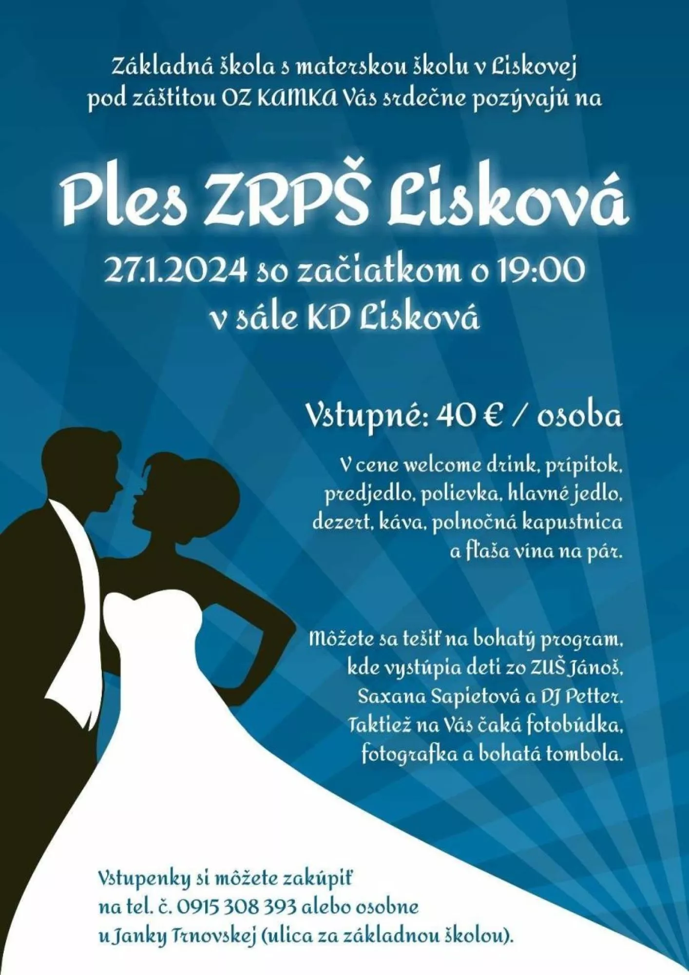 Ples ZRPŠ Lisková