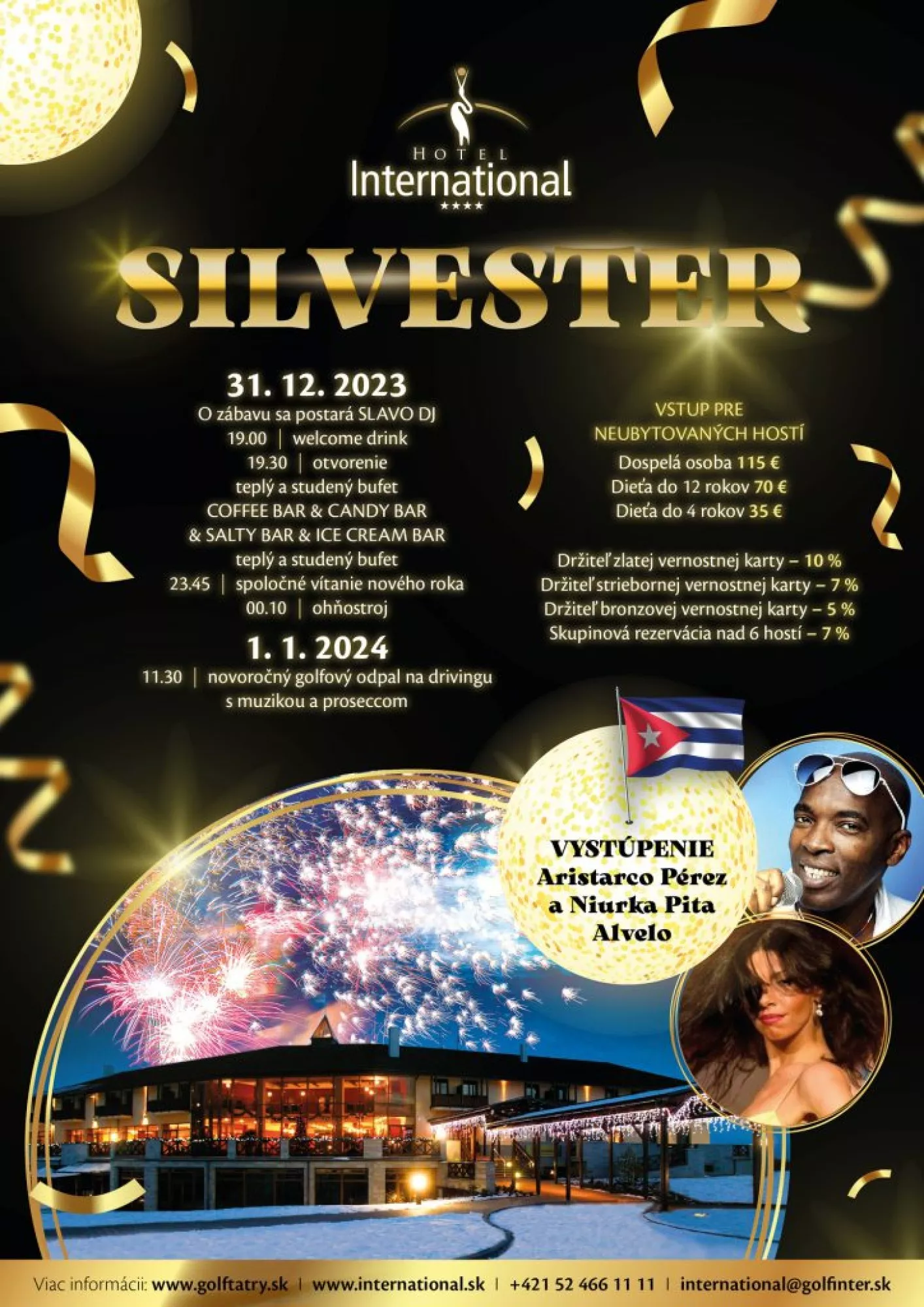 Silvester 2023 Veľká Lomnica