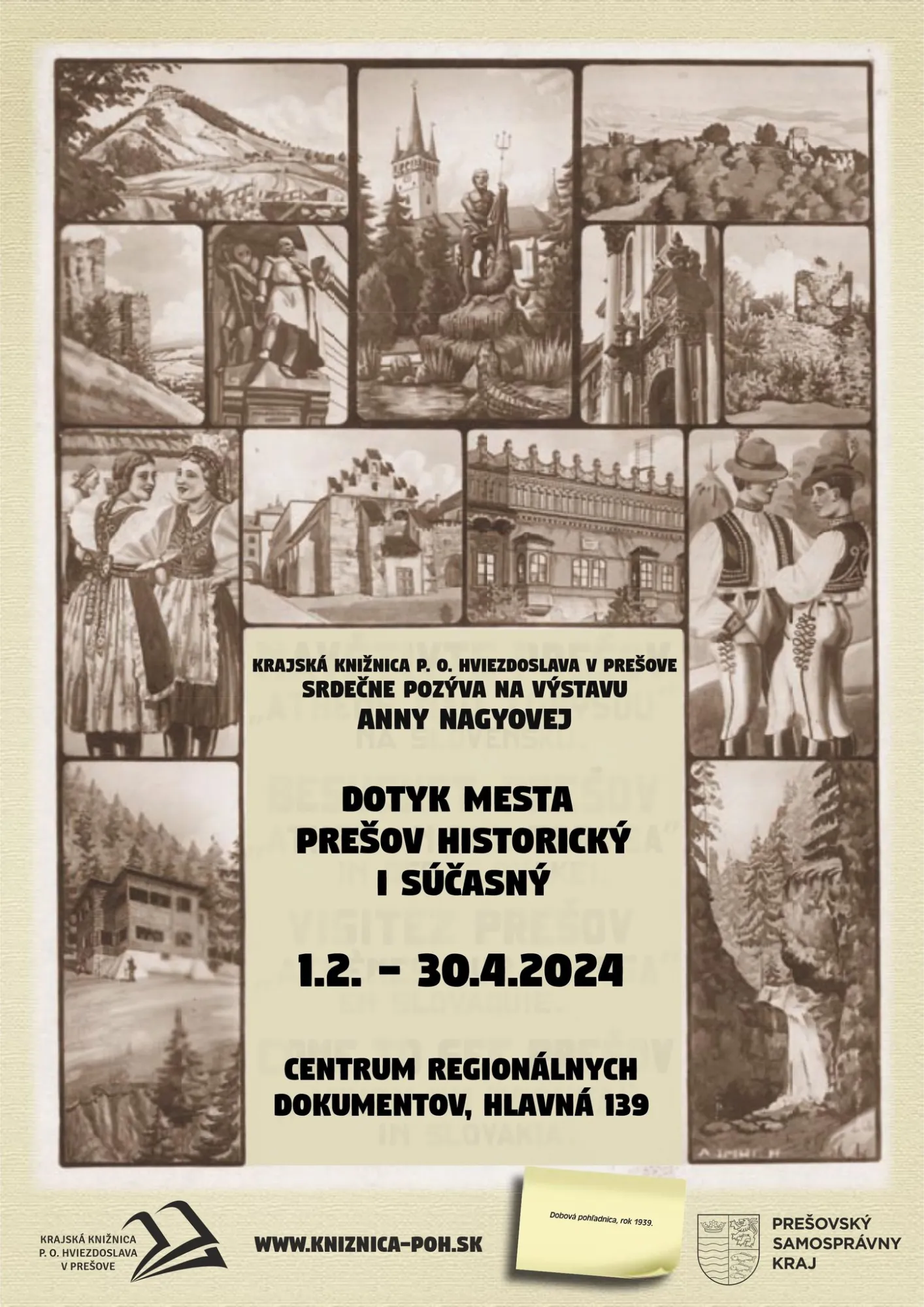 Výstava - Dotyk mesta: Prešov historický i súčasný
