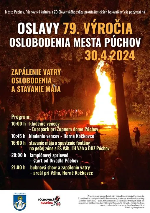 Oslavy 79. výročia oslobodenia mesta Púchov