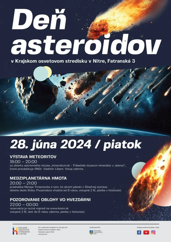 Hviezdy na dotyk - deň asteroidov