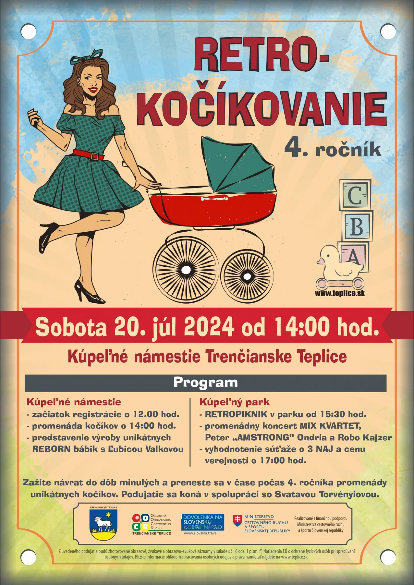 Retro kočíkovanie