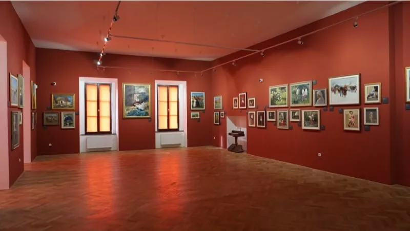 Galeria obrazov v muzeu