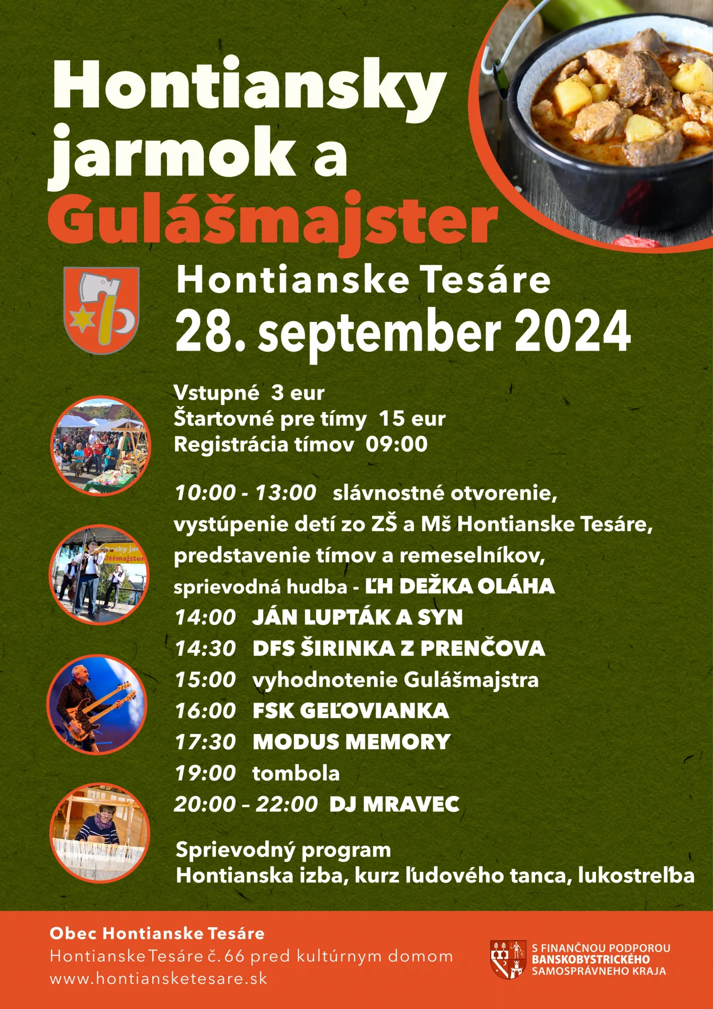 Hontiansky jarmok a Gulášmajster