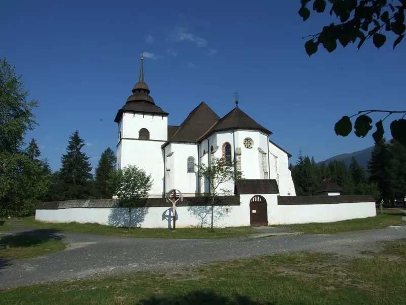 Kostol v areali skanzenu