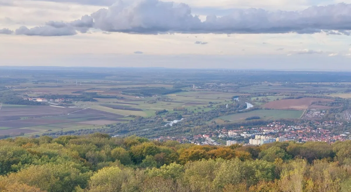 Devínska Kobyla výhľad na západ