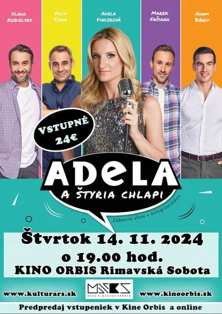 Adela a štyria chlapi