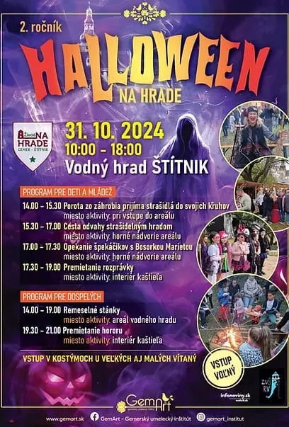 HALLOWEEN na hrade