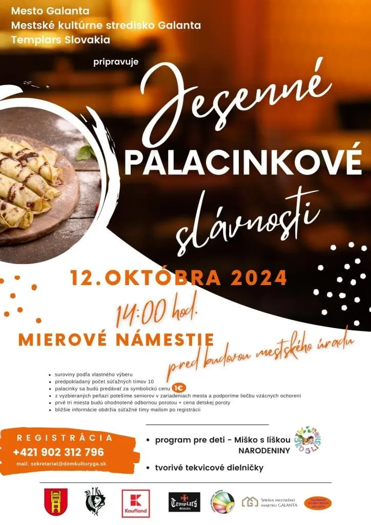 Jesenné palacinkové slávnosti 2024,