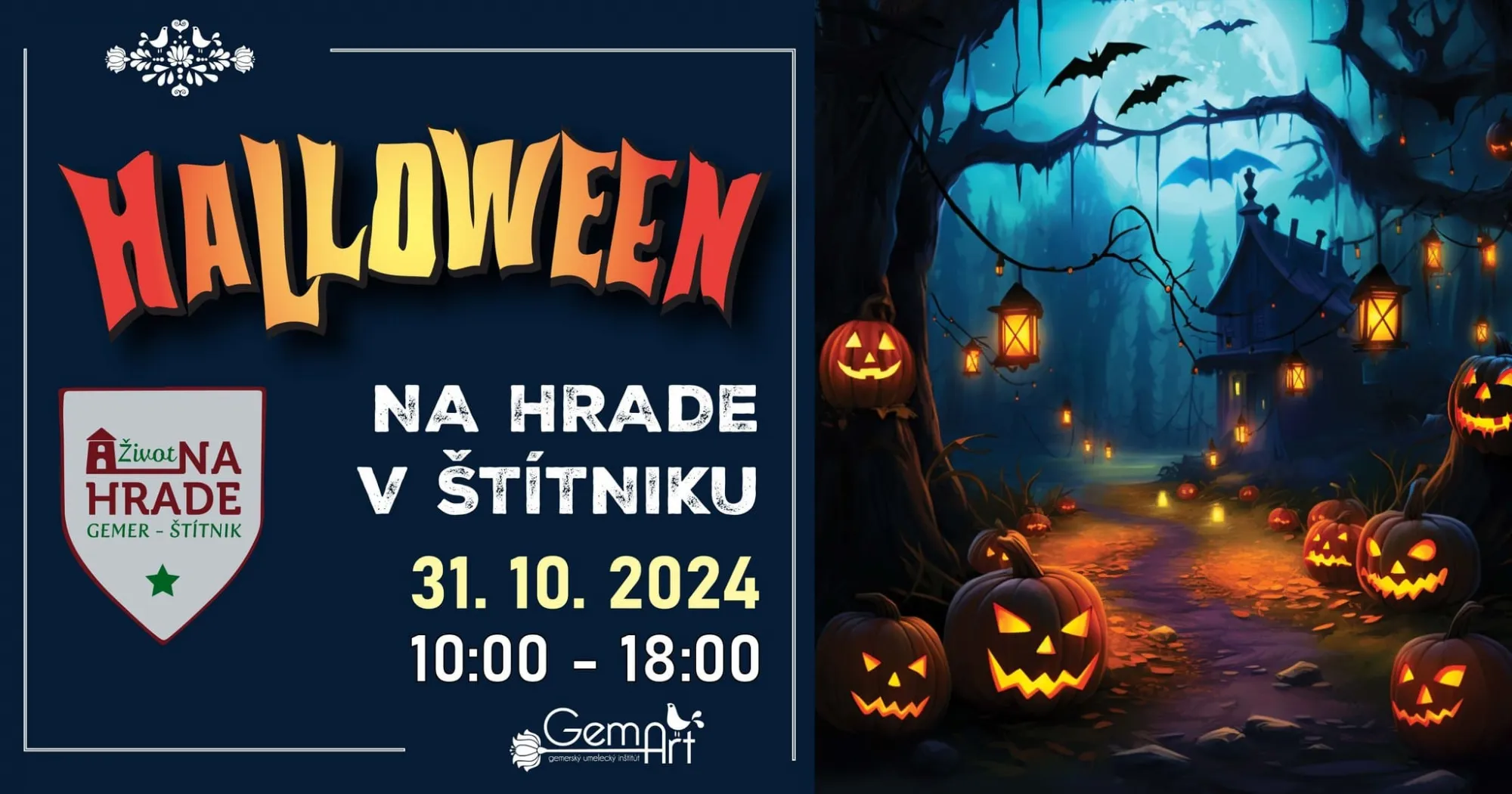 Halloween na hrade - 2. ročník halloweenskej párty