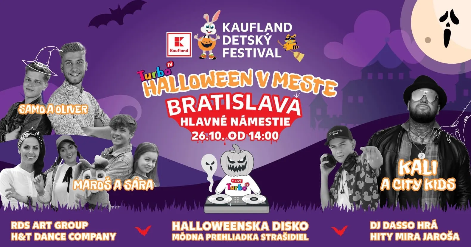 Halloween v meste