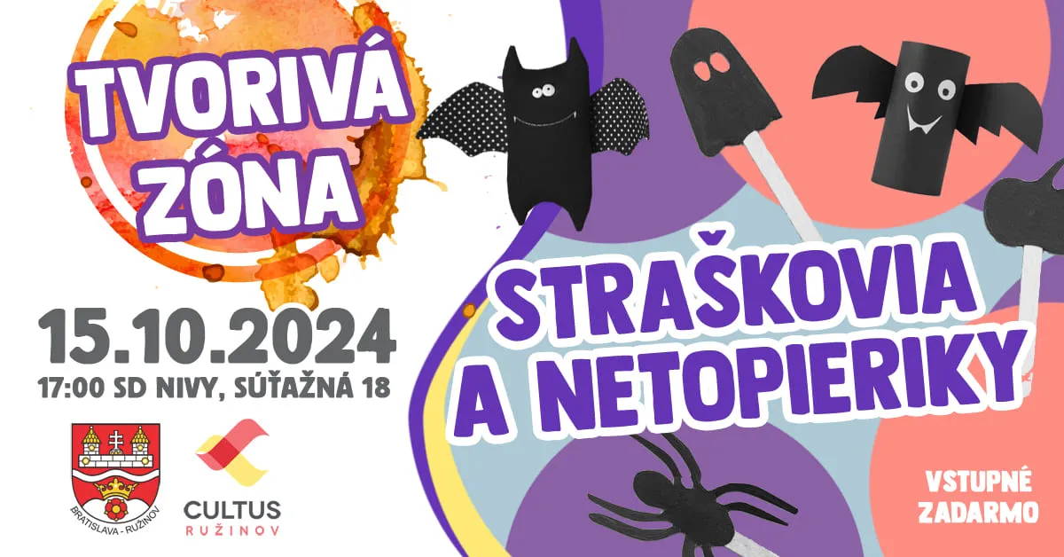 Tvorivá zóna - straškovia a netopieriky