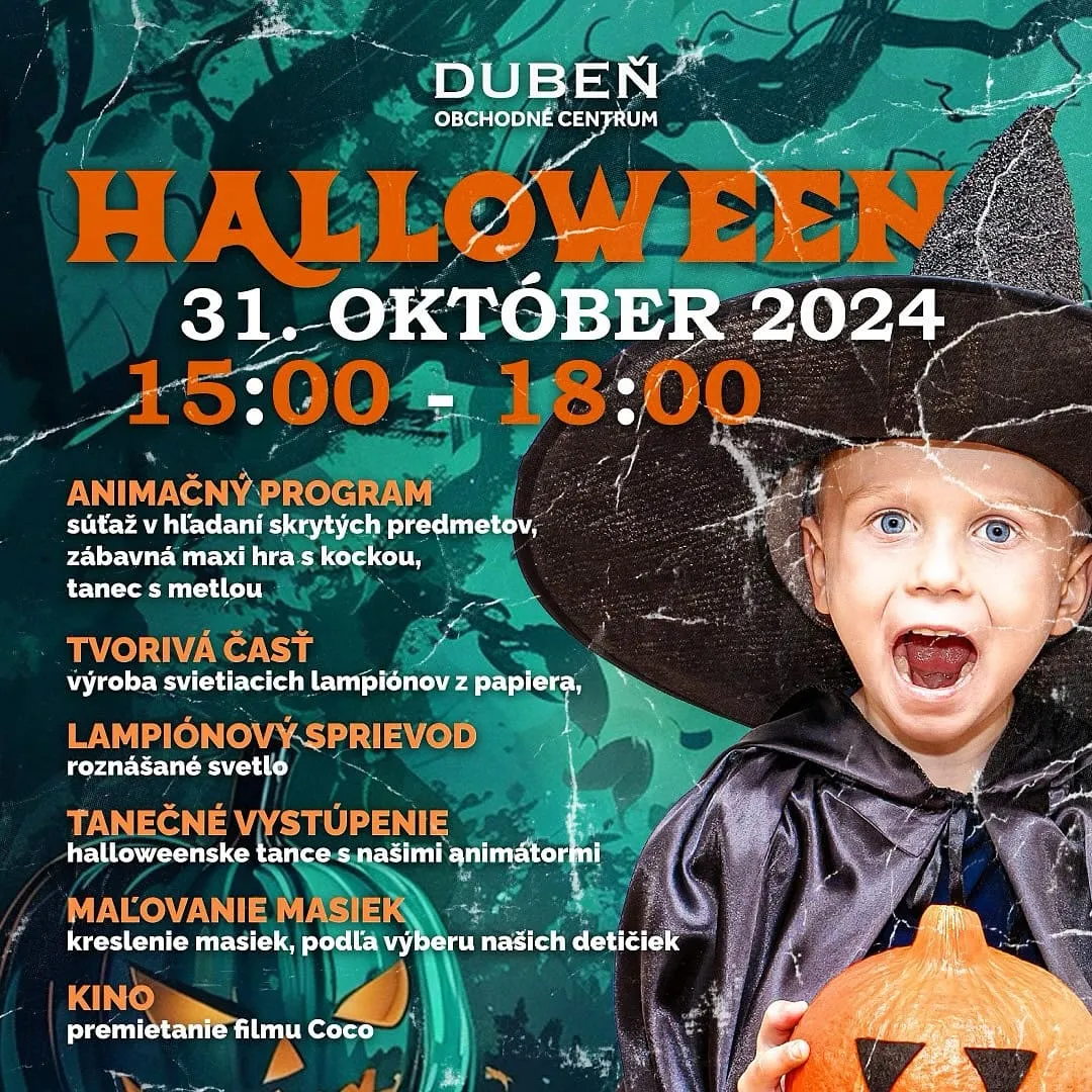 Halloween v OC Dubeň