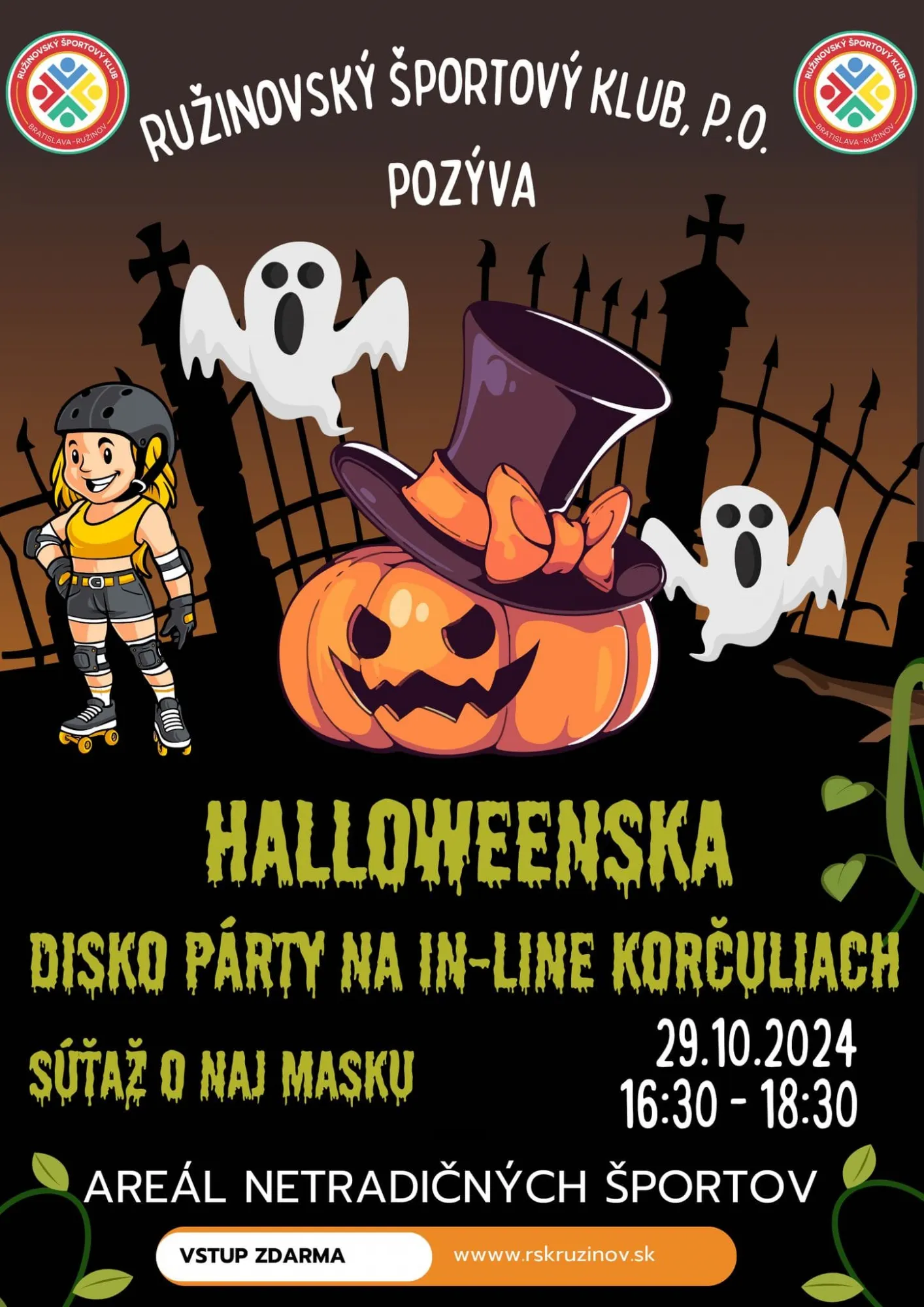 Halloweenska disko party