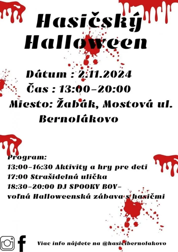 Hasičský Halloween