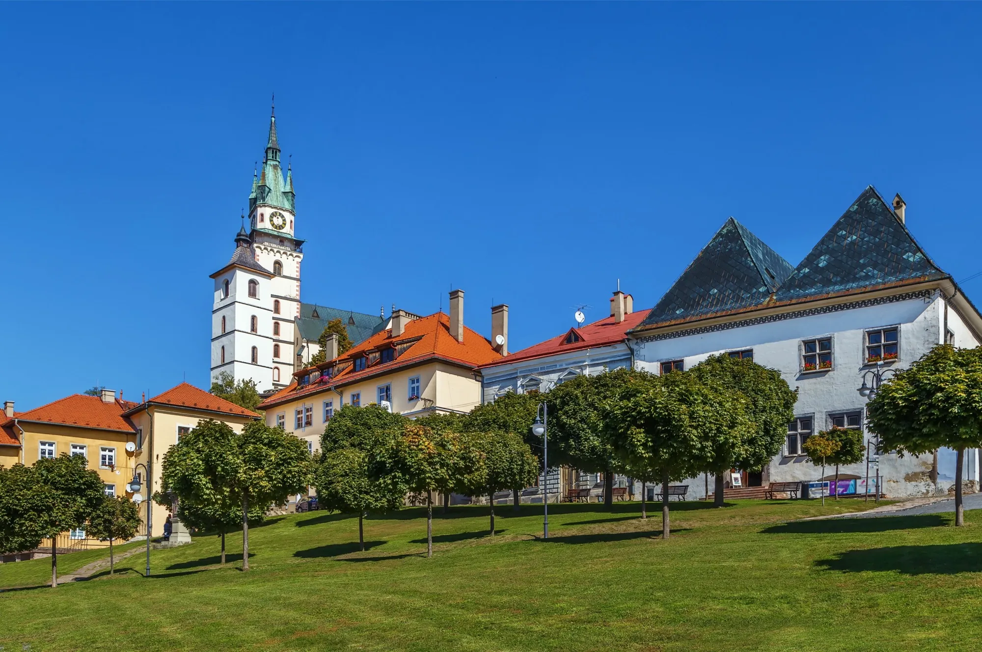 centrum mesta Kremnica