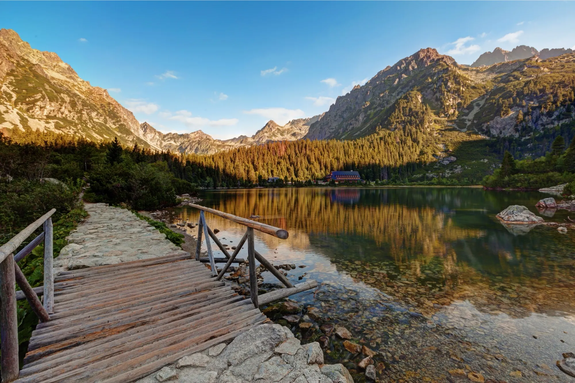 popradske pleso na jesen