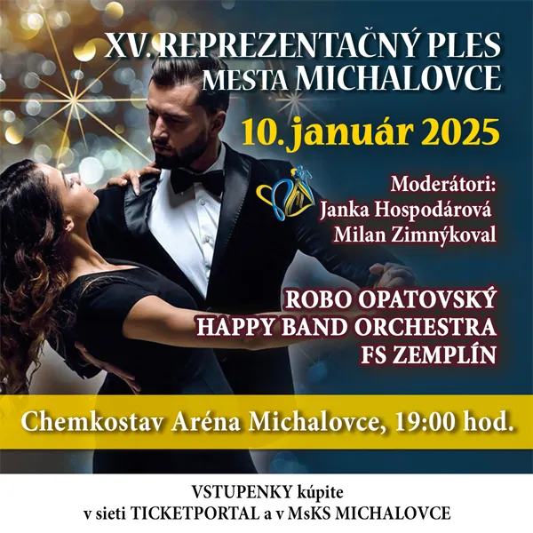 XV. Reprezentačný ples mesta Michalovce