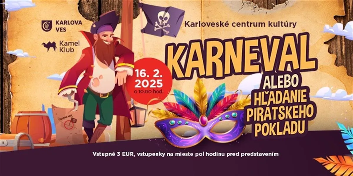 KARNEVAL ALEBO HĽADANIE PIRÁTSKEHO POKLADU