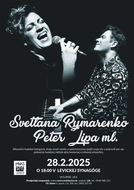 Svetlana Rymarenko a Peter Lipa ml.