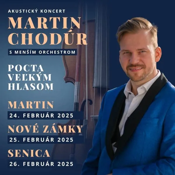 Martin Chodúr – Pocta veľkým hlasom